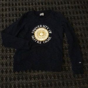 Navy Blue University of Notre Dame Sweatshirt
